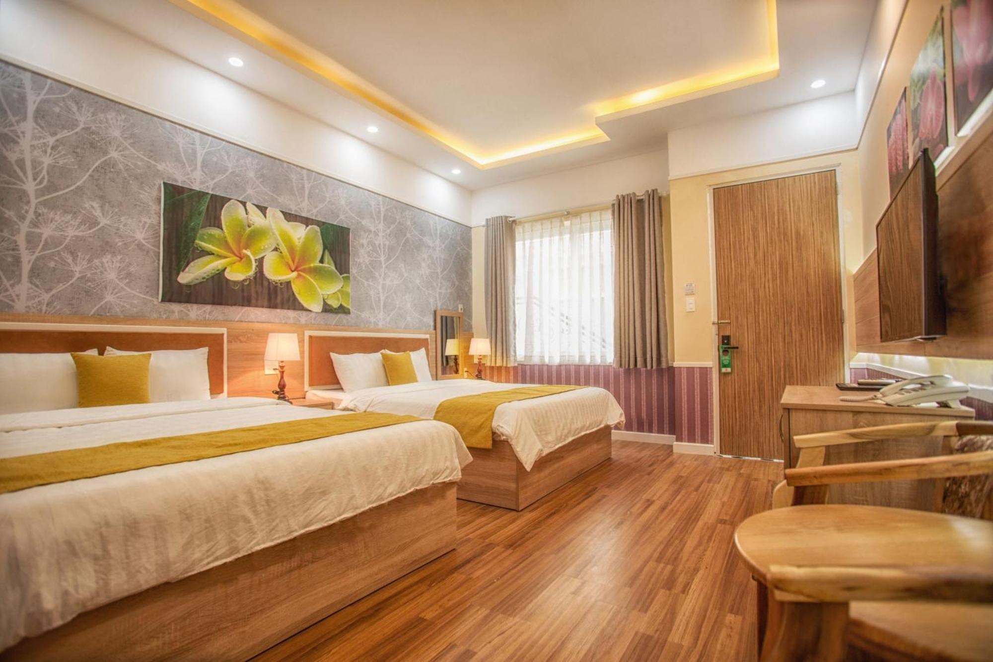 Sao Vang Hotel Bao Loc Bagian luar foto