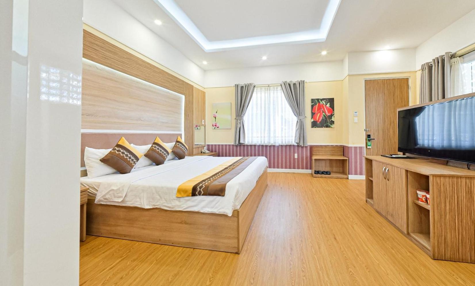 Sao Vang Hotel Bao Loc Bagian luar foto