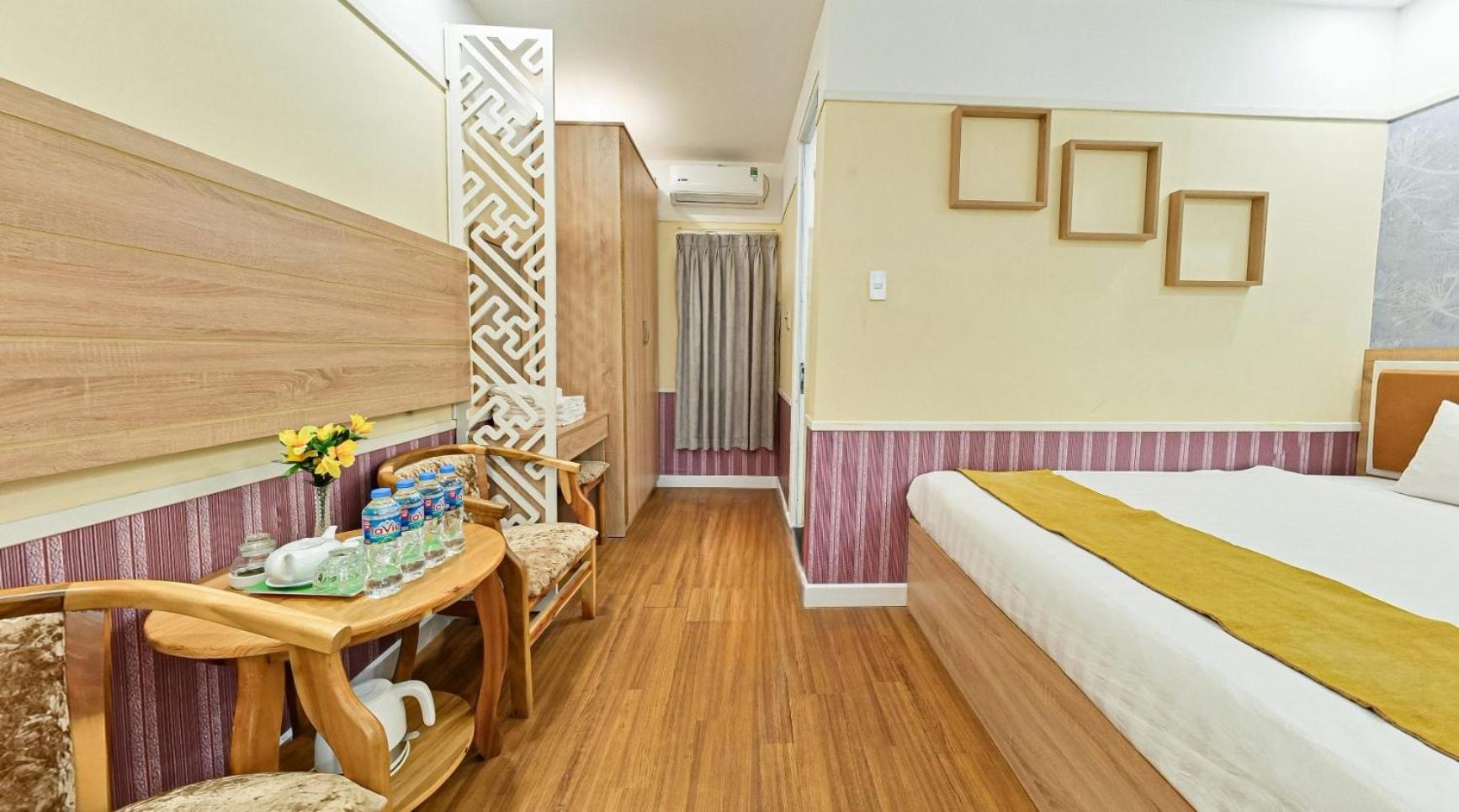 Sao Vang Hotel Bao Loc Bagian luar foto