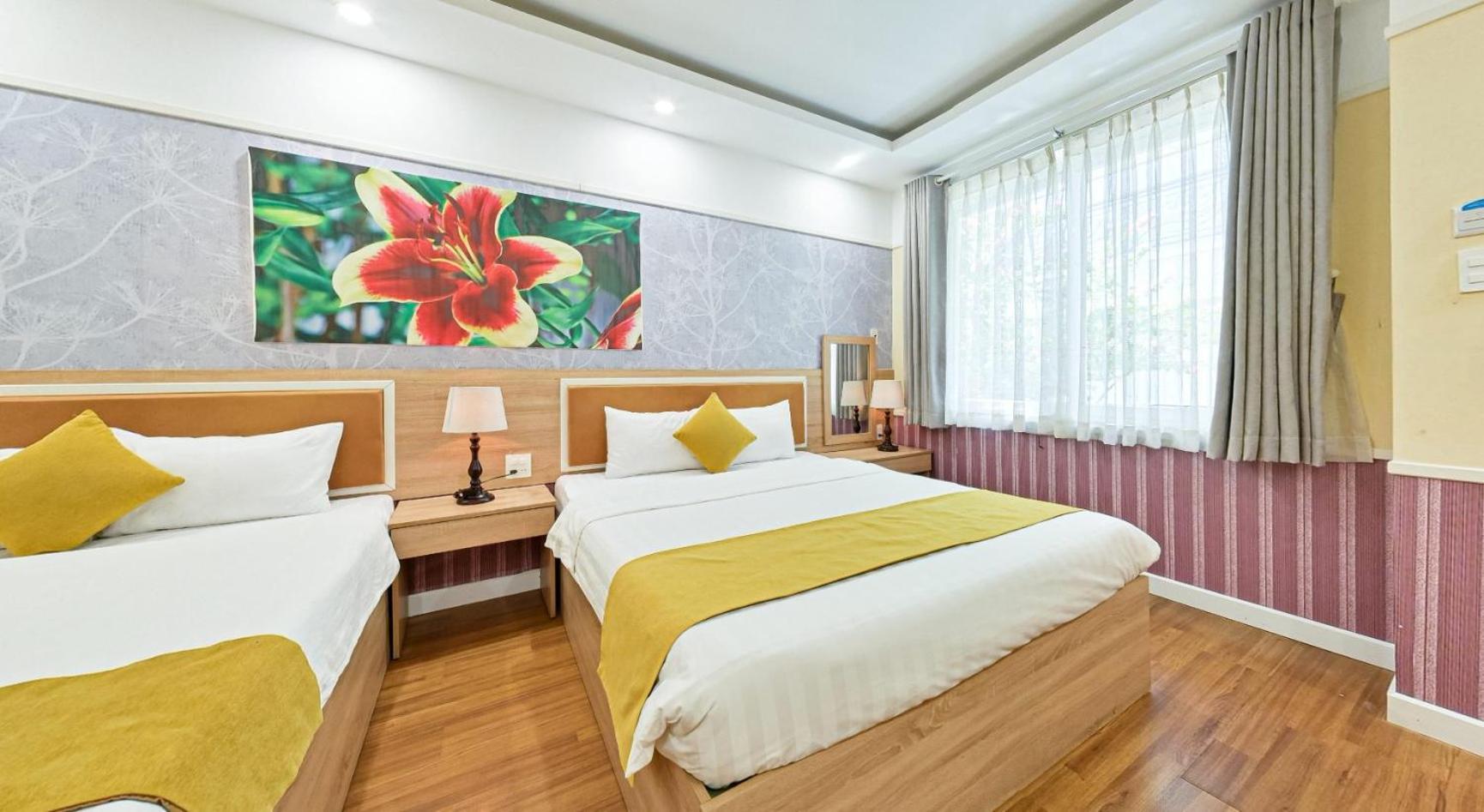 Sao Vang Hotel Bao Loc Bagian luar foto
