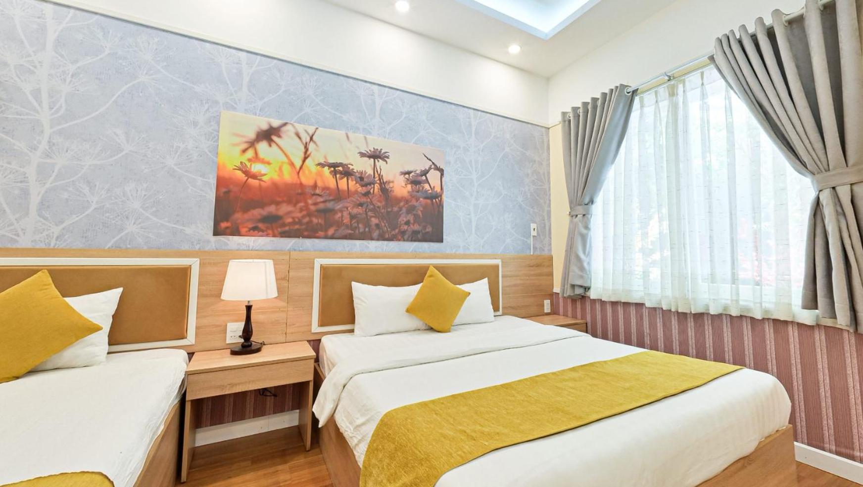 Sao Vang Hotel Bao Loc Bagian luar foto